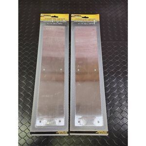 2-Brinks Commercial Stainless Steel Push Plate #B5
